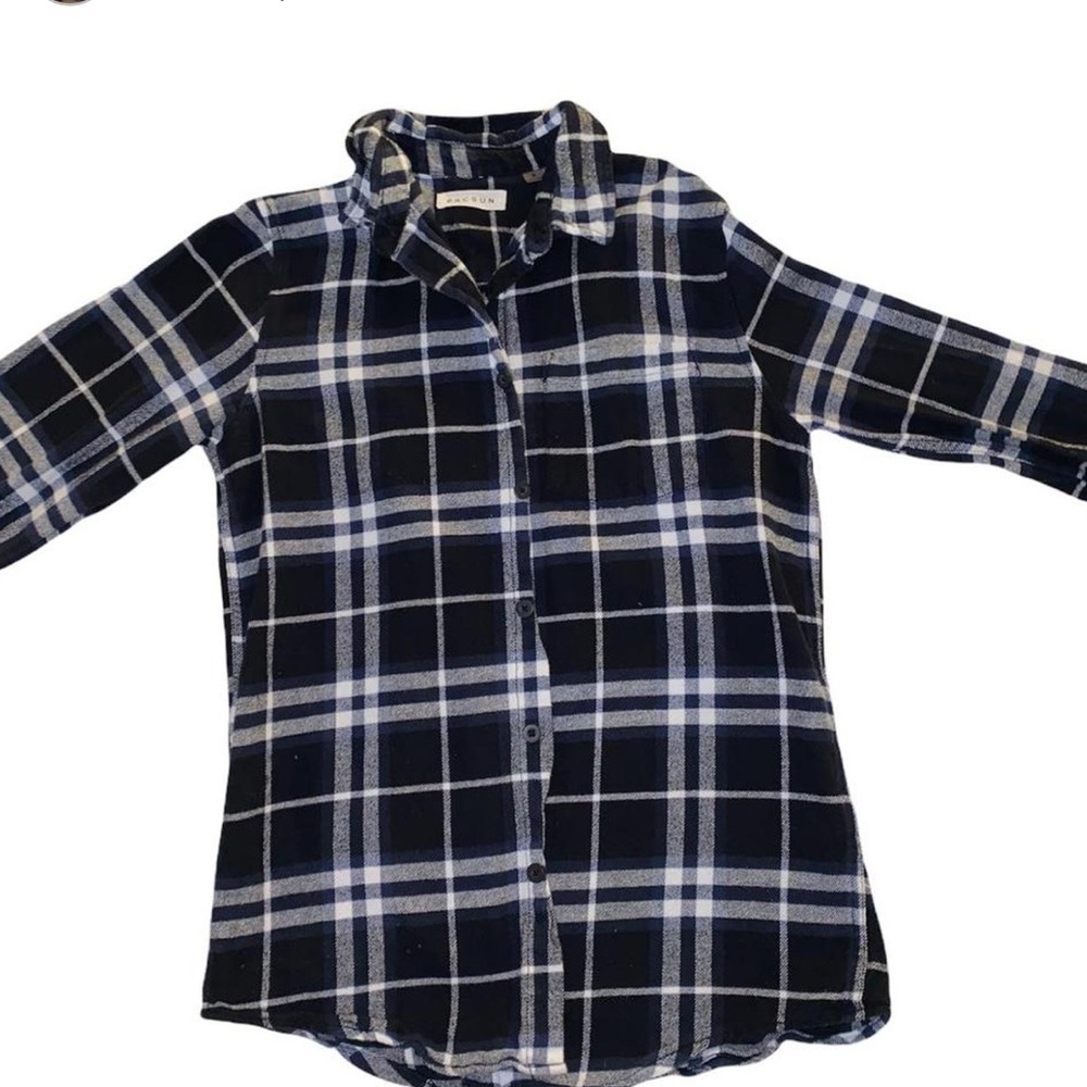 pacsun plaid flannel